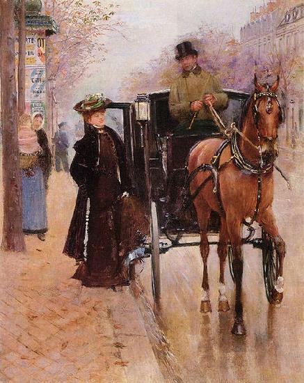 Jean Beraud Home, Driver oil painting picture